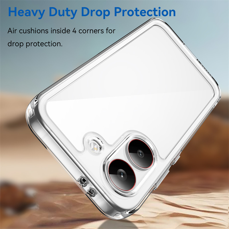 Dành Cho Xiaomi Poco X8 Pro Ốp Lưng Poco X8 Pro TPU Border Acrylic Backplane Ốp Lưng Bảo Vệ Điện Tho