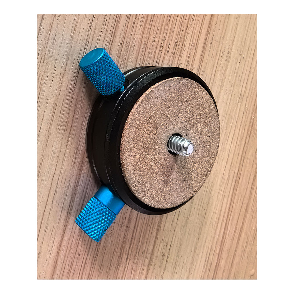 QR-02 Đĩa Phát Hành Nhanh Gimbal Chuyển Động Ngang Xoay 360 Độ Gimbal Đĩa Phát Hành Nhanh SLR Camera