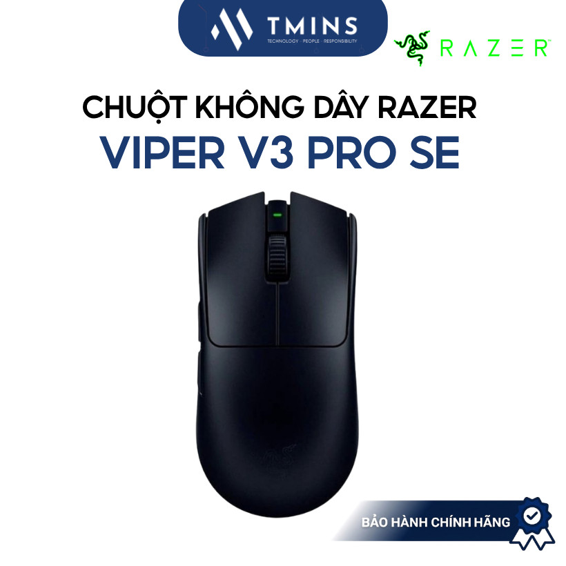 Chuột Gaming không dây Razer Viper V3 Pro SE Cảm biến quang học Razer Focus Pro 35K Gen 2-Chính hãng | BigBuy360 - bigbuy360.vn