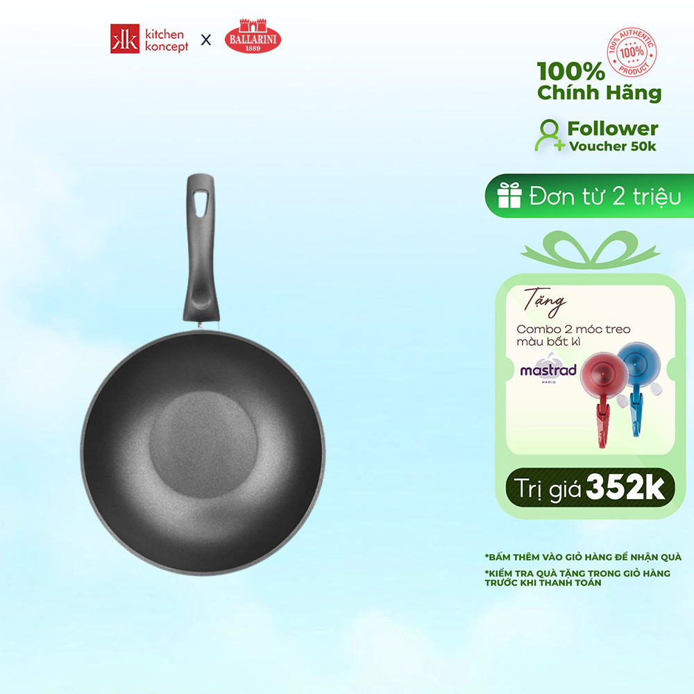 Chảo Wok Ballarini Positano - 28cm