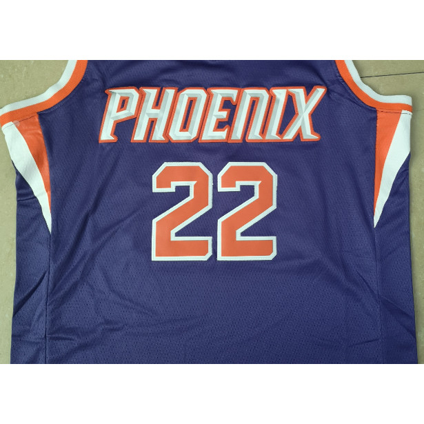 Mùa trò chơi 2018 Phong cách mới Sun Team No. 22 Ayton Jersey City Edition Đồng phục bóng rổ thêu mà