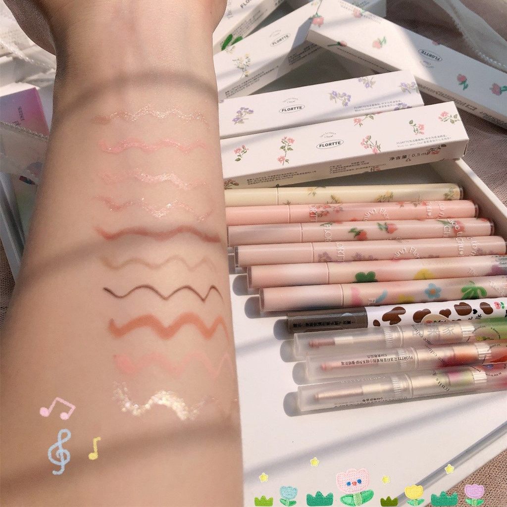 Giun lụa nằm vô hình ~ Flortte Blade / I Love Me Lady / Big Beautiful Lying Silkworm Liquid Glue Pen