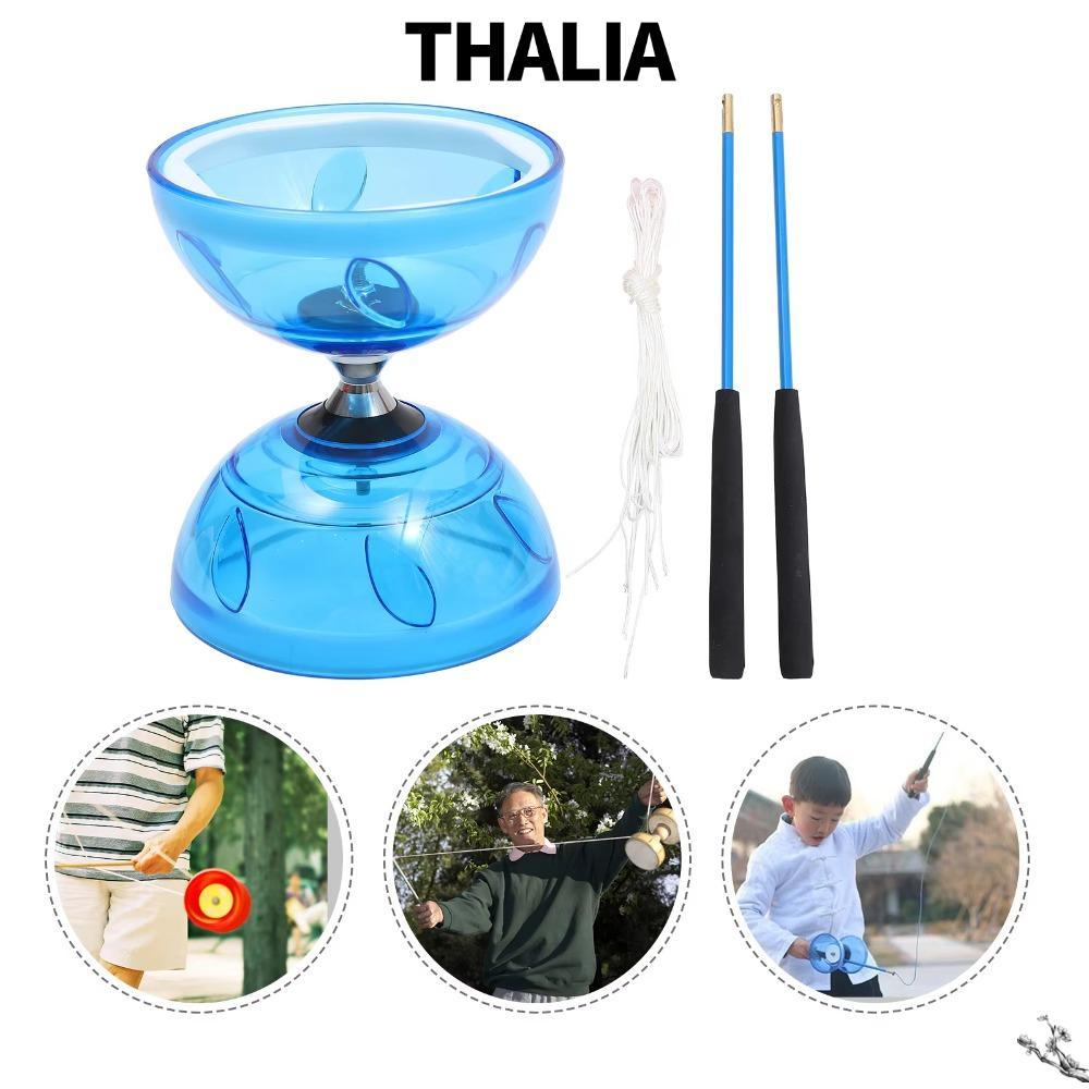 THHALIA‌ Yo-yo Trung Quốc, Da Mềm Trung Quốc Diabolo, Thiết Bị Huấn Luyện Cảm Giác Hình Bát Phong Cá