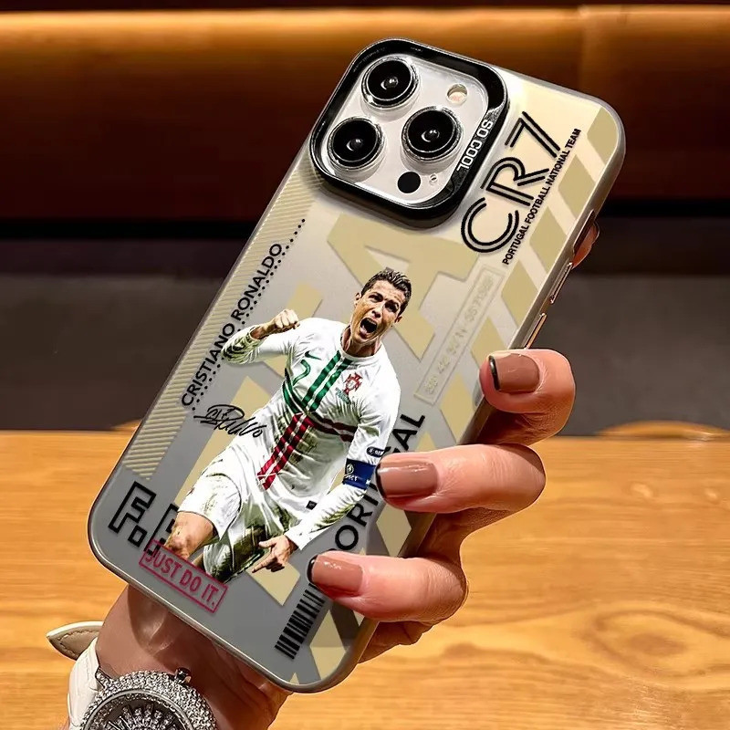 Ốp lưng mờ Thích hợp cho iPhone 13 Pro Max 17 ProMax Ra mắt Cheering Football Boy 16 XS 15 Pro Max 1