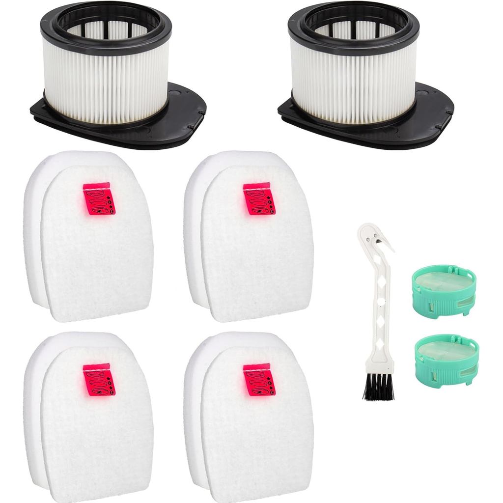 Dành cho Bộ lọc thay thế bộ lọc Shark Stratos IZ862H IZ840H IZ800 | 2 Bộ lọc hiệu quả cao, 4 miếng x