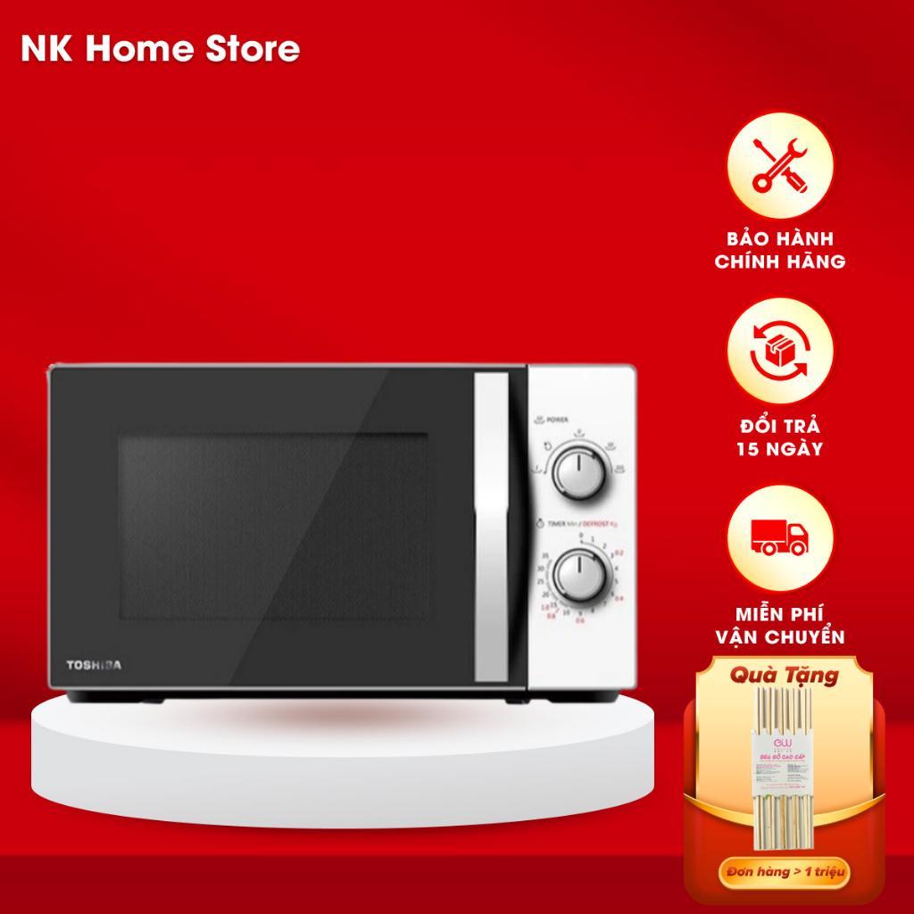 Lò vi sóng Toshiba MWP-MM20P(WH)/ MWP-MM20P(BK)/ MW2-MM20P(BK) -Dung tích 20 lít - Bảo hành12 Tháng