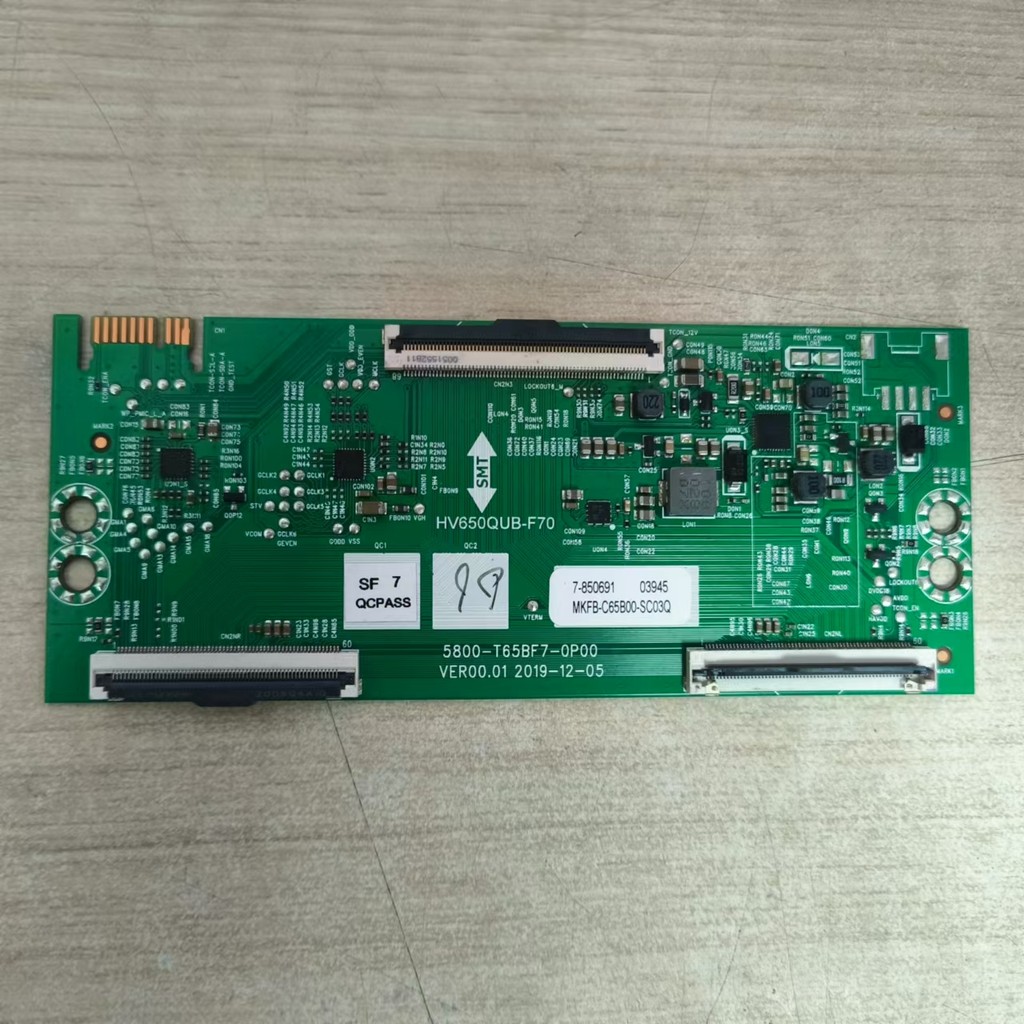 Z Ban Đầu Chuangwei 65P70 65A20 65A4 Bảng Logic HV650QUB-F70 5800-T65BF7-0P00