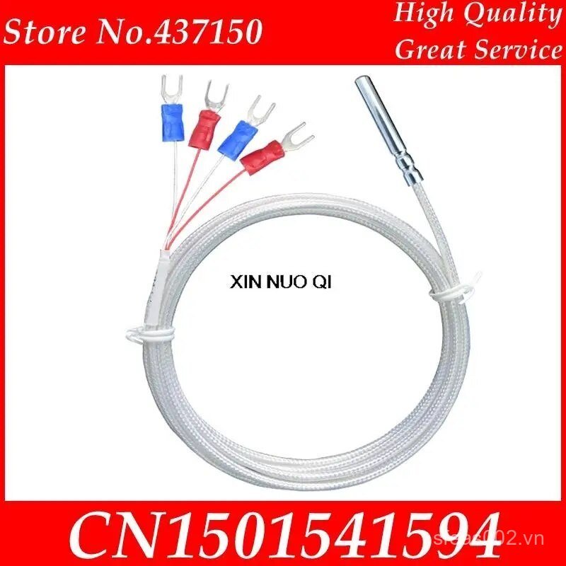 [MALL GMTOP] Điện trở nhiệt bạch kim Đầu dò nhiệt độ dòng nhiệt độ cao Pt100 Pt1000 Cảm biến nhiệt đ