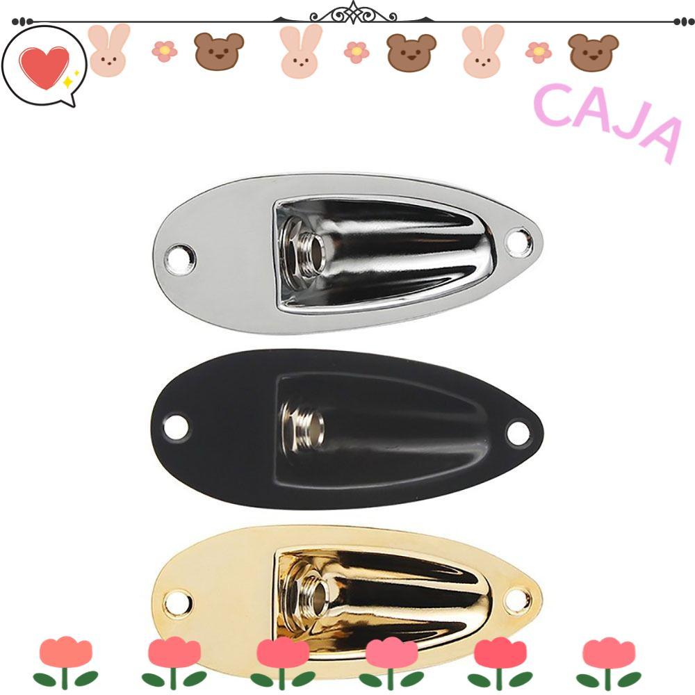 CAJA1 Guitar Jack Đĩa, Thuyền Hình Đàn Guitar Điện Guitar Đầu Vào Jack, Linh Kiện Thay Thế 6.35mm 1 