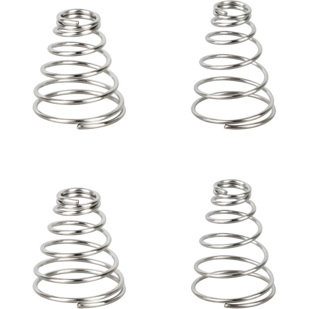 Lò xo ống bơm bằng thép không gỉ Phù hợp cho máy pha cà phê điện & bếp - 2 chiếc lò xo điện & 2 lò x
