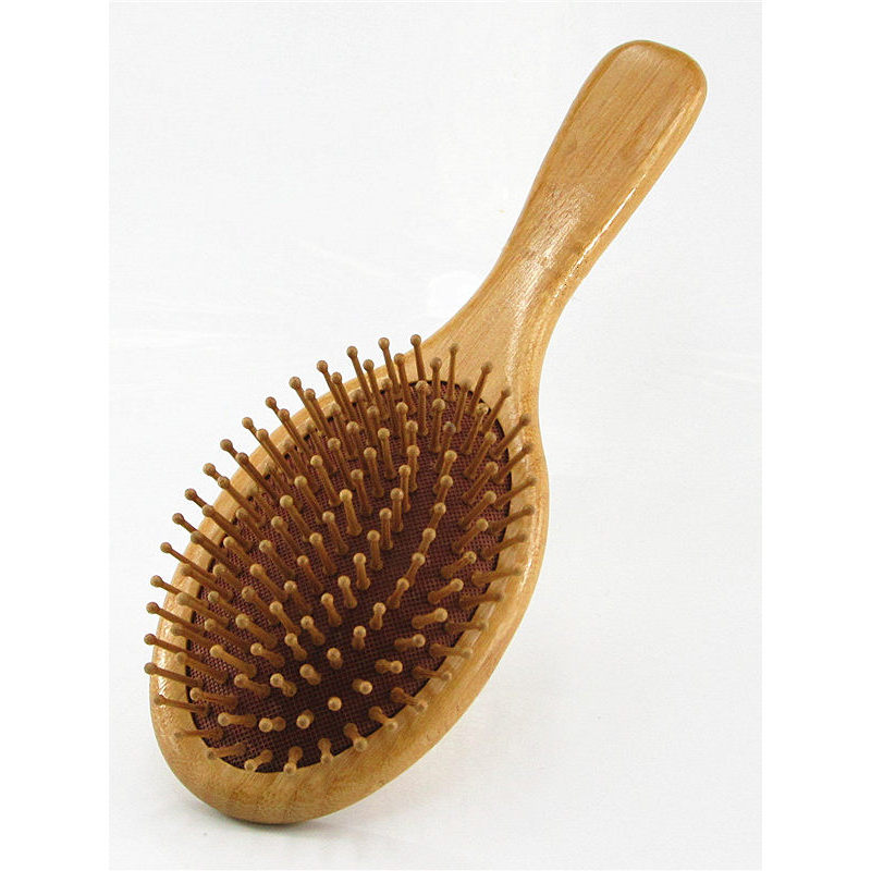 lược gỡ dối mini lược gỡ dối Lược Massage túi khí tăng trưởng tóc bằng tre carbon