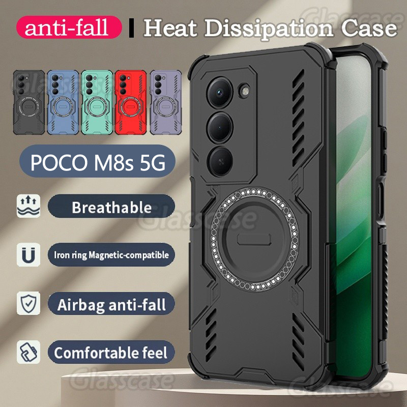 Vỏ POCO M8s 5G 2026 Cho Xiaomi POCO M8s M8Pro M8 M 8 s Pro POCOM8s POCOM8Pro Vỏ Điện Thoại Tản Nhiệt