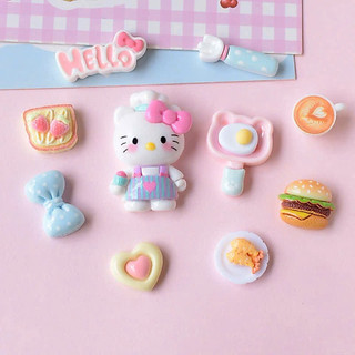 Charm gắn dép KITTY ĐẦU BẾP xinh yêu - phụ kiện gắn dép