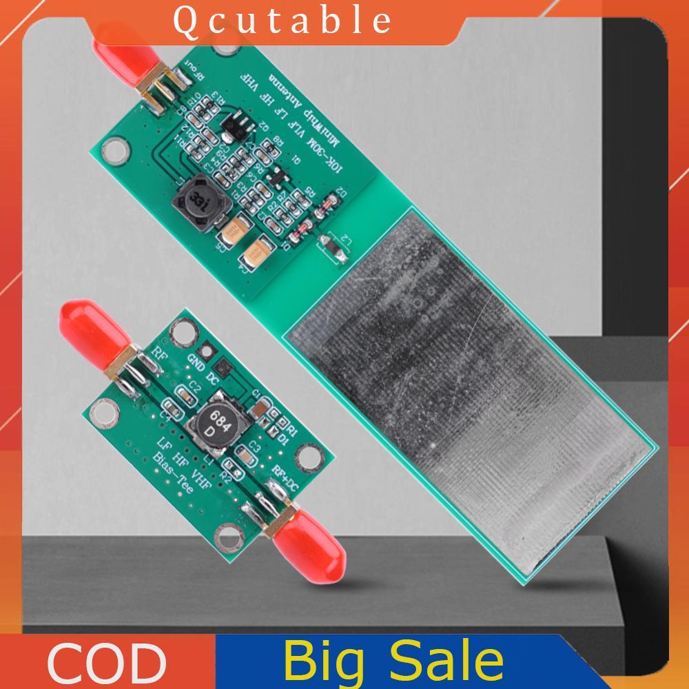 Bo mạch thu sóng ngắn Mini MF / HF / VHF RTL ‐ SDR Hệ thống ăng-ten hoạt động DC 9-15V Bộ thu vô tuy