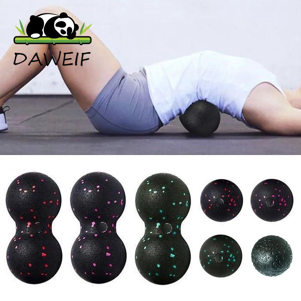 DAWEIF EPP Massage Ball, EPP Elastic Fitness Peanut Massage Ball, Peanut Fascia Roller Massage Yoga 