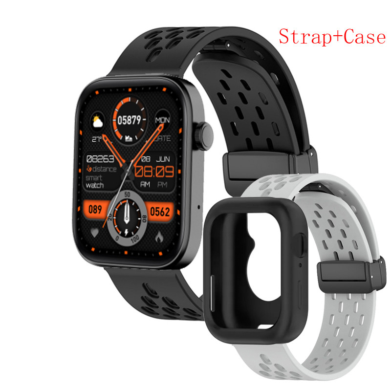 Dành cho dây đeo colmi p71 + Vỏ đồng hồ thông minh Vỏ mềm Bảo vệ Ốp lưng thể thao bằng silicon Easyf
