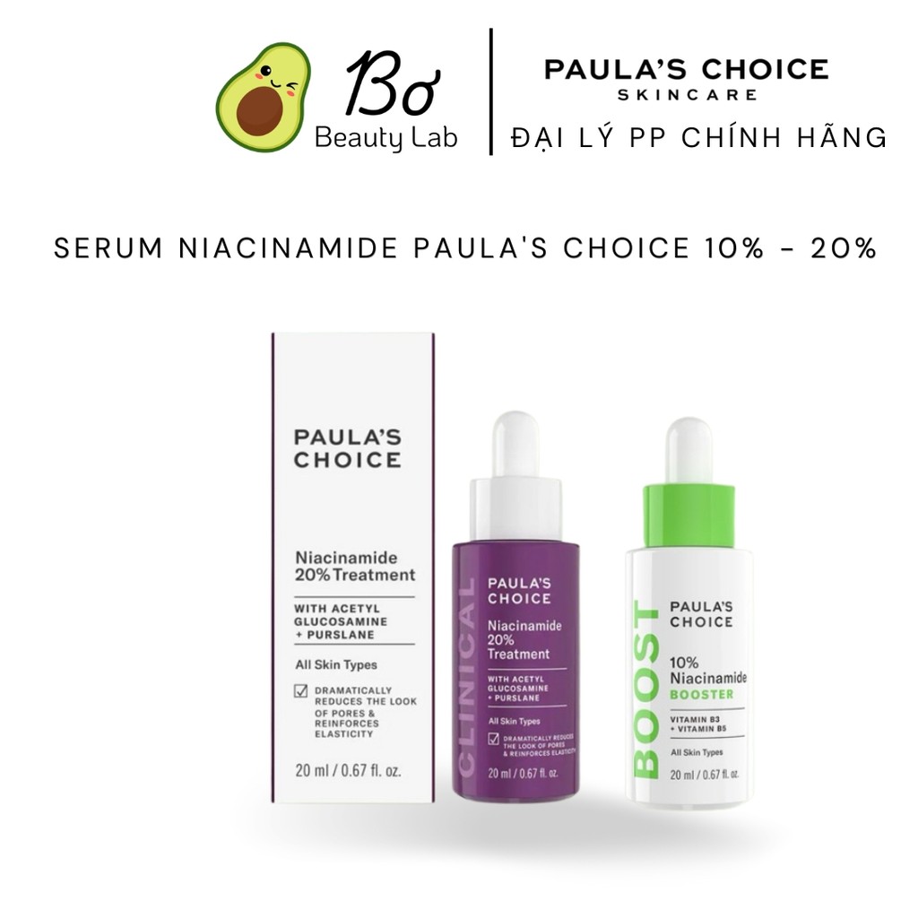 [HÀNG CÔNG TY] Serum Niacinamide Paula's Choice | Serum dưỡng trắng điều tiết dầu Paulas Choice Niac