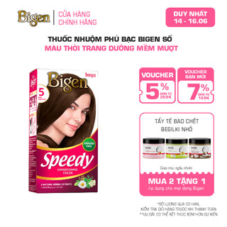 Thuốc nhuộm tóc phủ bạc tại nhà bigen số - phủ bạc thảo dược, màu thời trang 80ml