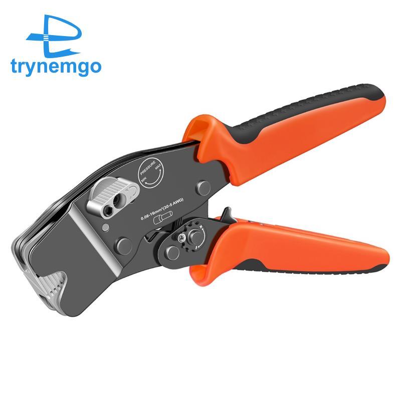 Kìm uốn tay Ratchet Crimper cho đầu cuối tay Dây kết thúc Terimnal Tự điều chỉnh Ratchet Crimper