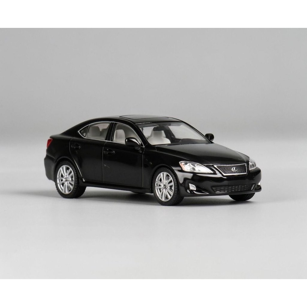 Mytopstore JKM 1: 64 Đen IS350 Sedan Mẫu Thể Thao Diecast Màn Hình Kim Loại Xe Mới