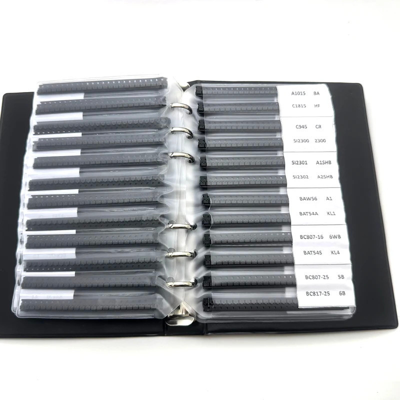 87 / 111 Giá trị SOT-23 25 / 50 CÁI SMD SMT NPN PNP SOD 5551 2222 TL431 BC807 BC817 Bộ sách phân loạ