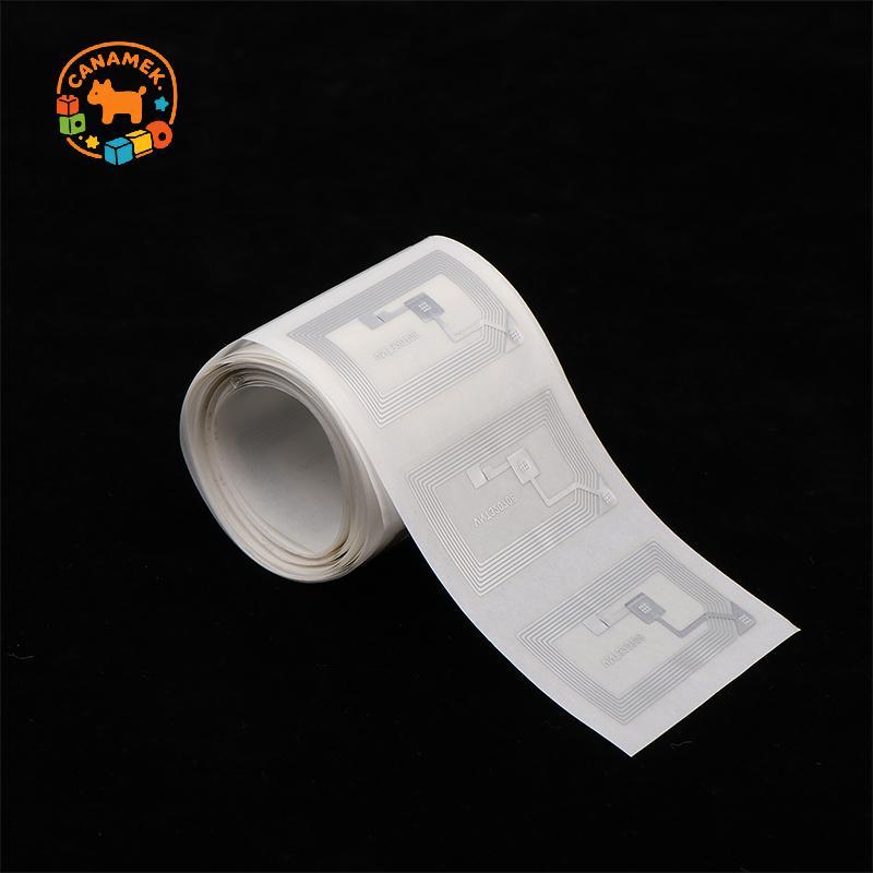 CANAMEK 10 / 20 / 100 Chiếc NFC Chip Ntag213 Stier Wet Inlay 13.56 MHz Thẻ Nhãn RFID 213 Chống In Đi