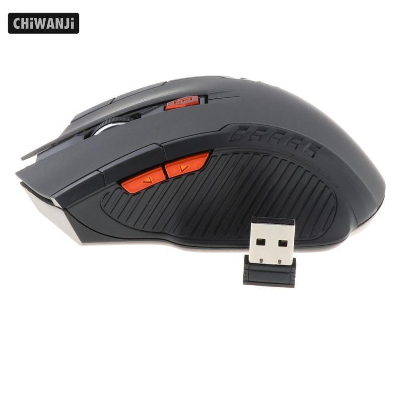 Chuột quang có thể sạc lại 2.4GHz Chuột chơi game USB có thể điều chỉnh 500-1000DPI 8-15mA 1.5V / 3V