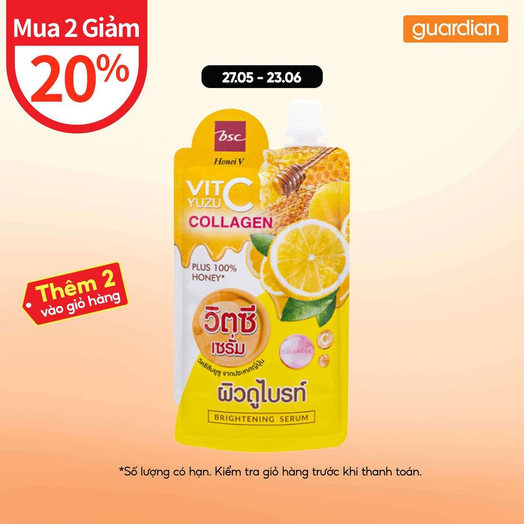 Tinh Chất Serum Dưỡng Sáng Da BSC HoneiV Vitamin C Yuzu 50G | Guardian Việt Nam