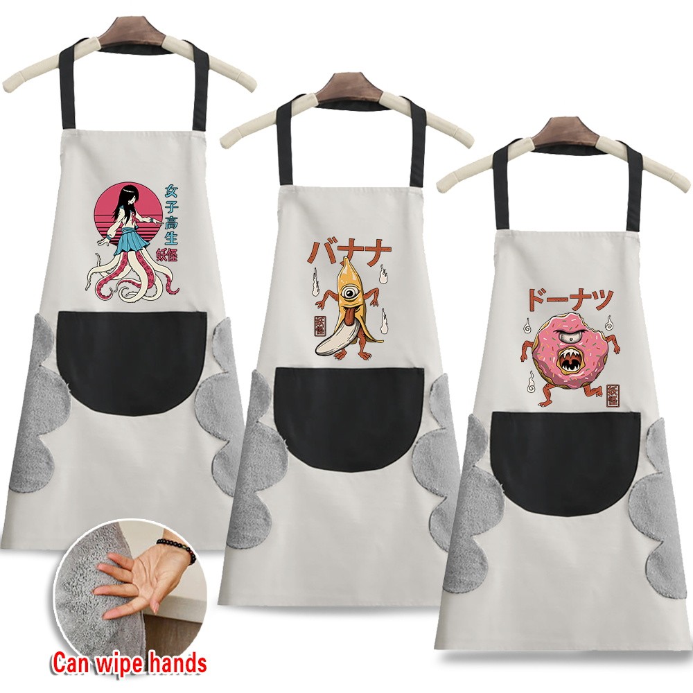 Apron Fashion Water Proof Chef Apron Kitchen Apron With Pocket   Series