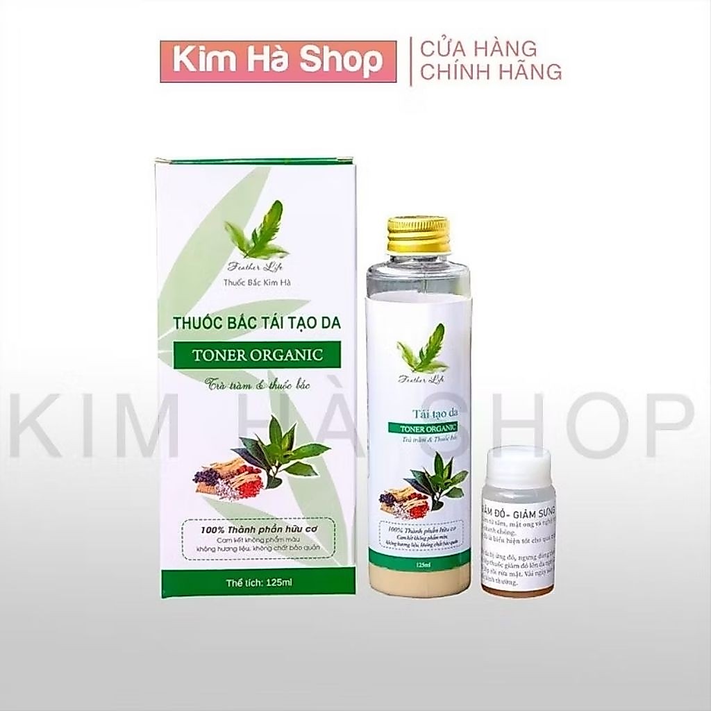 Thảo dược tái tạo da Feather Life (125ml) ngừa mụn, thâm, nám, tàn nhang Kim Hà Shop handmade