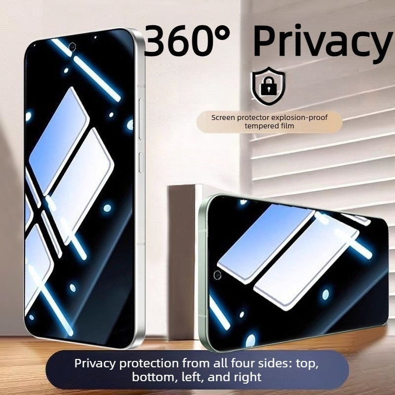 Kính cường lực bảo mật 360 độ cho Samsung Galaxy A37 M17 M07 F17 F36 M35 A07 A17 F56 M56 F06 A06 M06