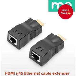 Cáp kết nối mạng cổng HDMI 4K độ phân giải cao 1080P Cáp kết nối mạng cổng RJ45 1-30M HDMI sang RJ45 qua cáp mở rộng CAT5e / 6 UTP LAN