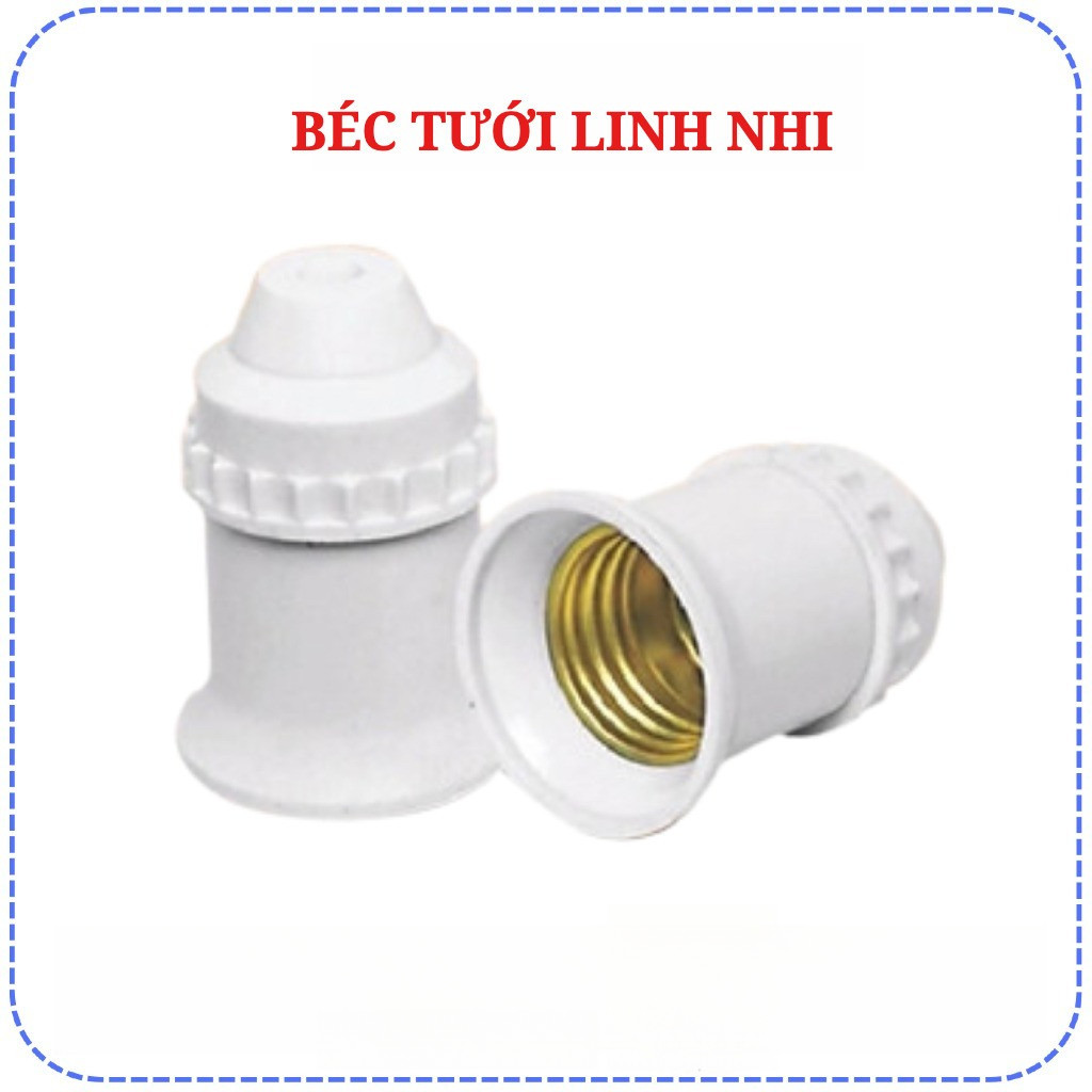 Đui Đèn Vặn E27- Đui Đèn Thả NIVAL- Đuôi đèn, chui đèn E27