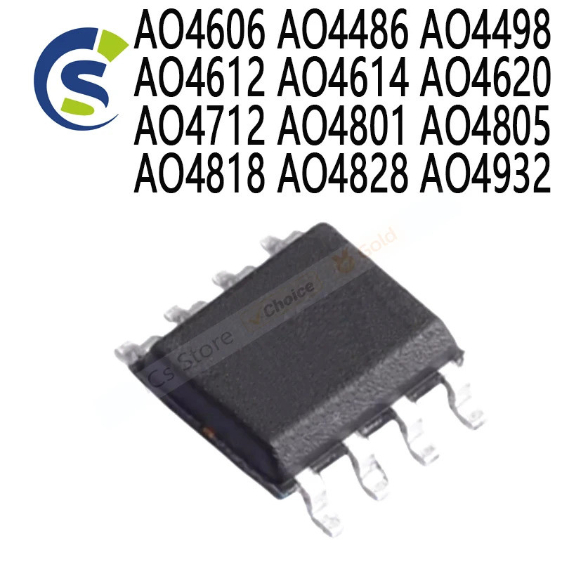 5 CHIẾC AO4606C 4606A AO4606 AO4486 AO4498 AO4612 AO4620 AO4712 AO4801 AO4805 AO4818 AO4828 AO4932 S