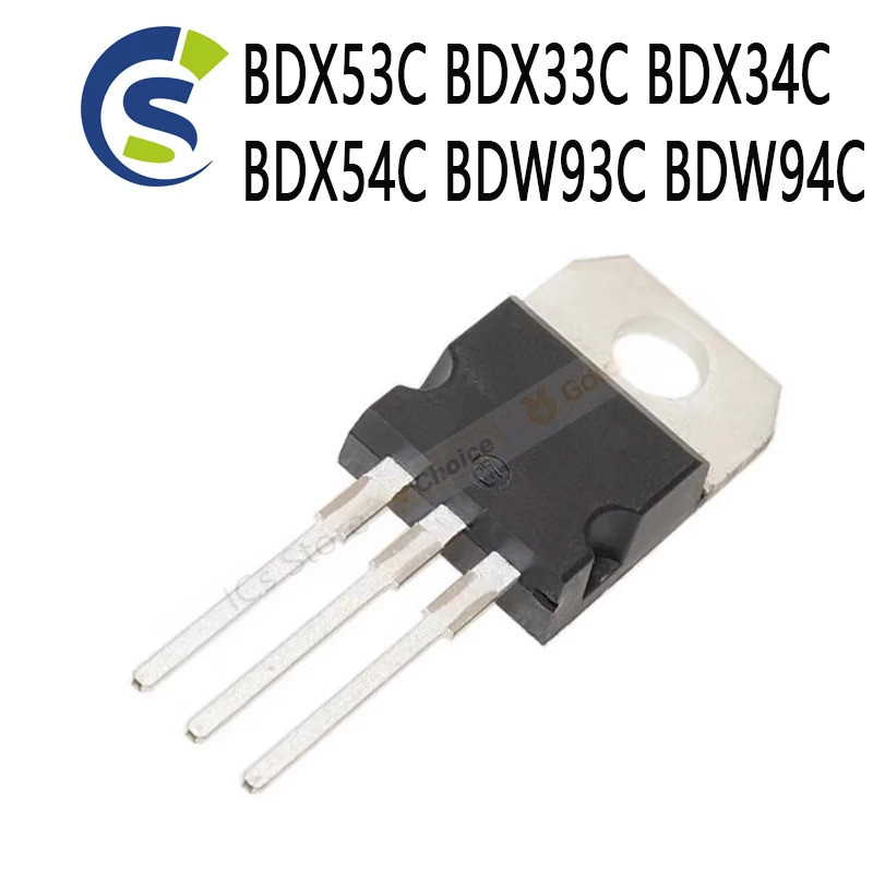 5 Chiếc BDX53 BDX33 BDX34 BDX54 TO220 BDW93 BDW94 BDX53C BDX33C BDX34C BDX54C BDW93C BDW94C TO-220 H