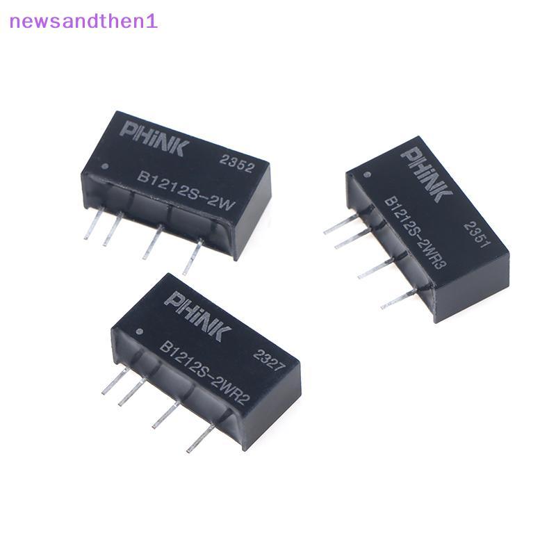 Newsandthen1 B1212S-2W B1212S-2WR2 / R3 12V Đến 12V DC-DC Mô-đun nguồn cách ly Bảo vệ ngắn mạch Phụ 