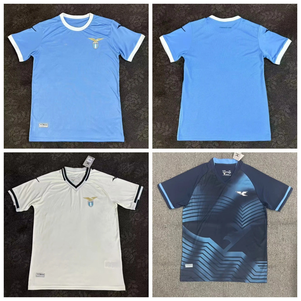 25-26 Áo bóng đá sân nhà và sân khách mới của Lazio
