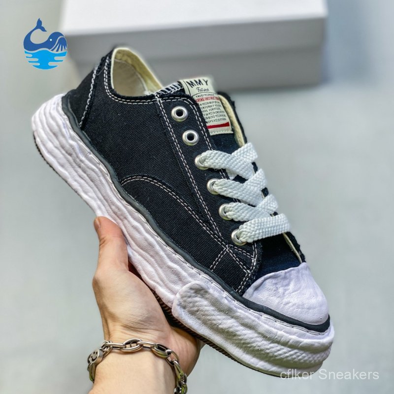 Giày MMY Mihara Yasuhiro Blakey unisex retro dirty sneaker dissolving style thời trang chính hãng