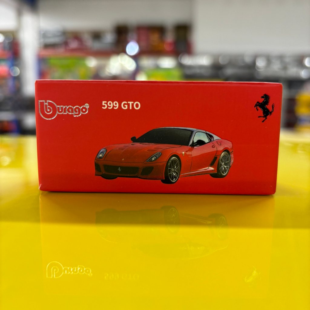 [Hàng có sẵn Giảm giá] 1: 64 PIMEGO Chính hãng Ferrari Supercar 599GTO Bộ sưu tập đồ chơi ô tô mô ph