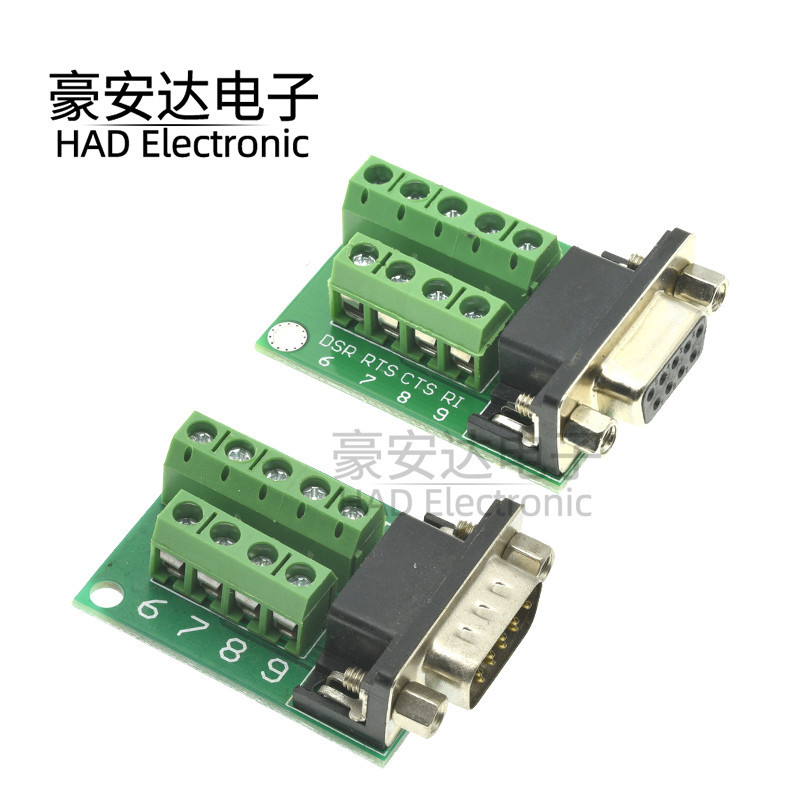 RS232 Turn Terminal Cổng nối tiếp Turn Terminal DB9 Turn Terminal DB9 Connector
