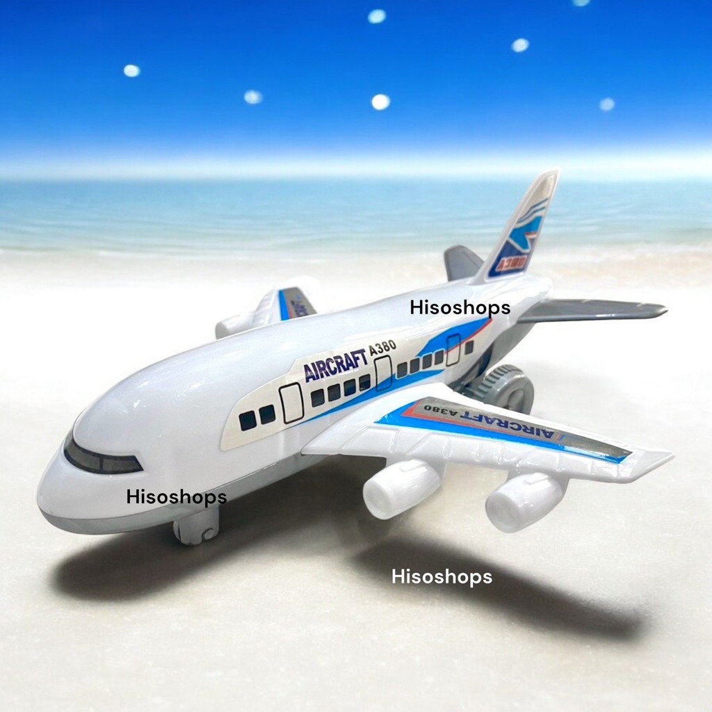 N. Máy bay chơi tay A380 AIR PLANE A380 Màu sắc tươi sáng Rất vui khi chơi các mẫu hỗn hợp