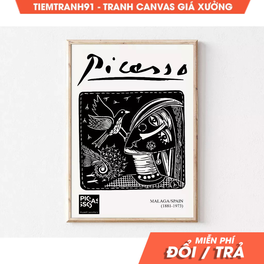 Tranh treo tường, Picasso, Large Art, Eclectic Wall Art, Maximalist Decor, Funky Home Decor, Apartme