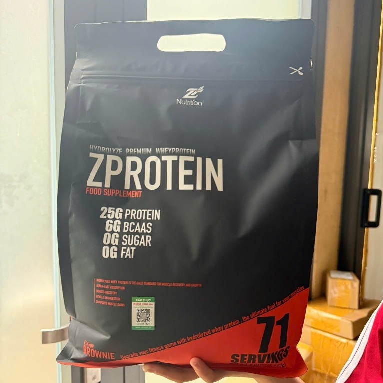 Z Nutrition Hydrolysed Whey Isolate bột whey thuỷ phân 5lbs 2272 gram - cung cấp đạm tinh khiết