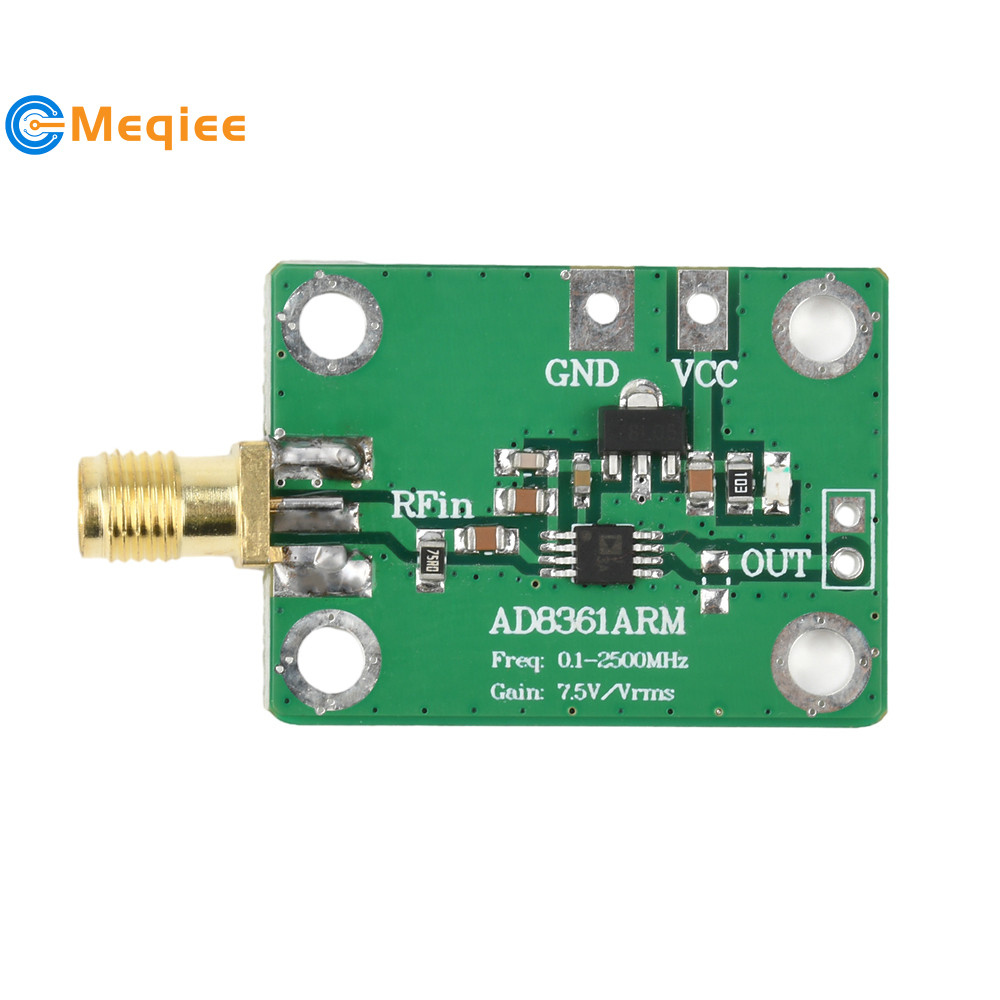 AD8361 DC2.7-5.5V RF Đồng hồ đo công suất Mô-đun phát hiện RMS đích thực Máy dò AM Máy dò độ phóng đ