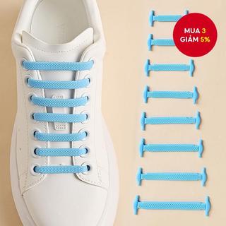 16 Dây Giày Silicon Không Dây – Dây Co Giãn Khóa Nhanh Co Giãn Cho Giày Thể Thao, Chạy Bộ, Trẻ Em & Người Lớn
