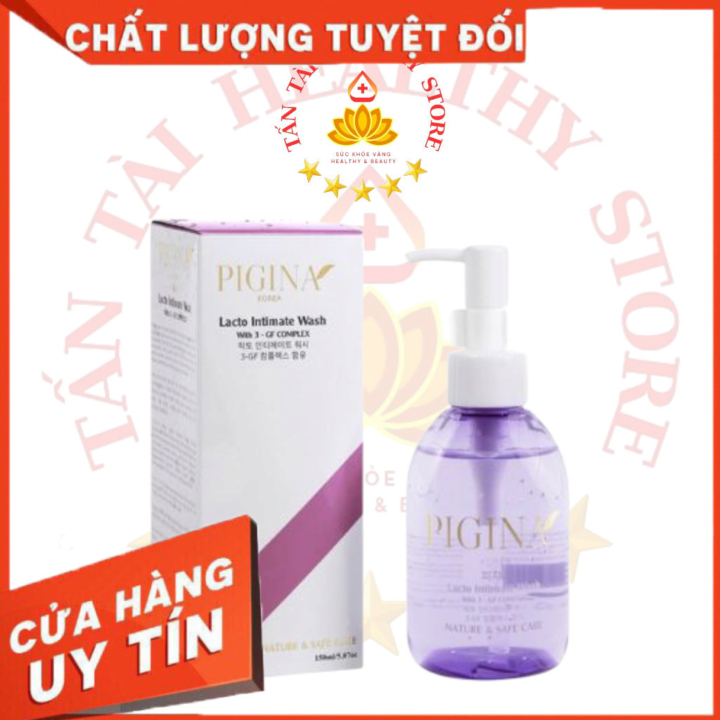 ✅[CHÍNH HÃNG] (MÃ: DP3TH9) Dung dịch vệ sinh phụ nữ Pigina 150ml - Pigina Lacto Intimate Wash
