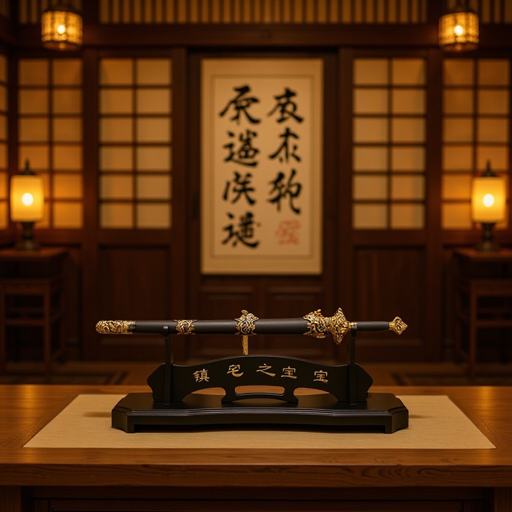 Long Tuyền Kiếm Giá Đỡ Dao Giá Đỡ Thanh Kiếm Tầng Đầu Tiên / Hai Tầng / Ba Tầng Thanh Kiếm Giá Đỡ Ph