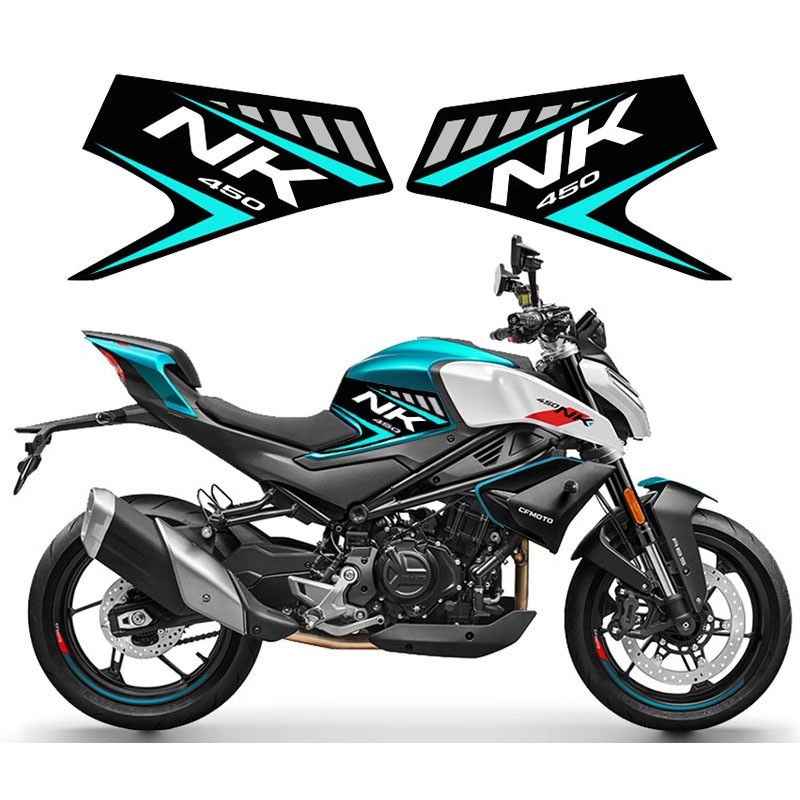 Xe Máy CFmoto 450NK Xe Tăng Miếng Dán Decal Moto Gas Nhiên Liệu Bình Bảo Vệ Miếng Lót Trang Trí Bộ C