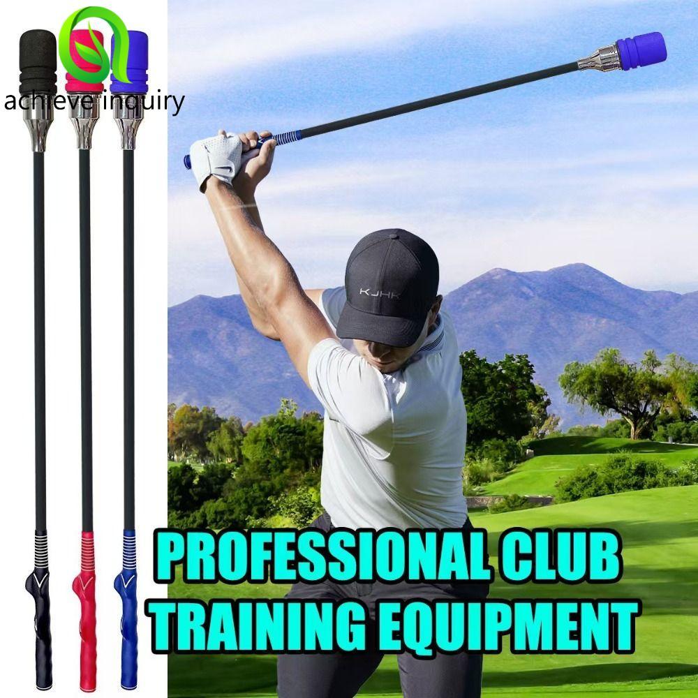 ACHIEVE INQUIRY Golf Swing Trainer, Nhẹ Đa Năng Golf Long Putter Trainer, Công Thái Golf Shaft Rhyth