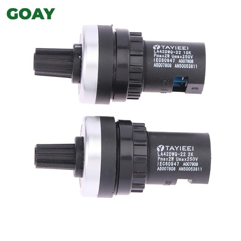 GOAY 1Pc 1K 2K 5K 10k 20k 50k 100k 500k Ohm Kháng LA42DWQ Bộ Chuyển Đổi Tần Số Điều Chỉnh Tốc Độ Núm